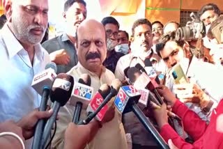 CM Basavaraj bommai spoke about some organization behind the hijab controversy