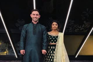 Glenn Maxwell Vini Raman  Australian cricketer  Tamil fiancee vini raman  Glenn Maxwell marriege  ഗ്ലെൻ മാക്‌സ്‌വെൽ  ഗ്ലെൻ മാക്‌സ്‌വെല്ലിന് ജീവിതപങ്കാളി വിനി രാമൻ