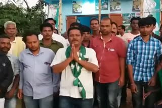 bjd campaign for panchayat election in palasara