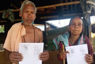 elderly couple deprived from government help in boudh