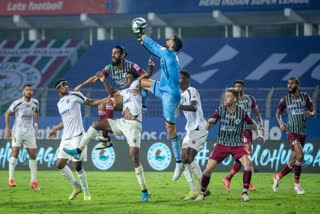 ISL 2022  ISL UPDATE  ISL SCORE  ATK MOHUN BAGAN  ATK MOHUN BAGAN BEAT NORTH EAST UNITED  രണ്ടാം സ്ഥാനത്തേക്ക് കുതിച്ച് എടികെ മോഹൻ ബഗാൻ  നോർത്ത് ഈസ്റ്റിനെ തകർത്ത് എടികെ മോഹൻ ബഗാൻ  ഇന്ത്യൻ സൂപ്പർ ലീഗ്  ഇന്ത്യൻ സൂപ്പർ ലീഗ് 2022