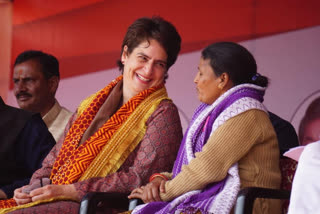 Priyanka mispronounces U'khand Congress leaders's name at election rally, leaves him red-faced
