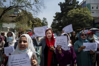 Afghan protesters call for release of female activists