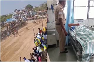 kolara dysp murali injured while jallitakku event at kolara