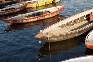 Ganga waters turn black