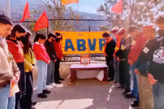 ABVP Himachal pays tribute to the martyrs