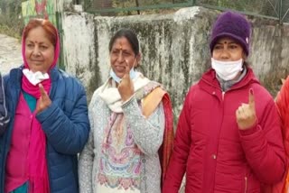 Voting in Pithoragarh