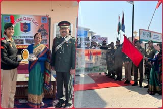 NCC honored cadet Anjali Gond