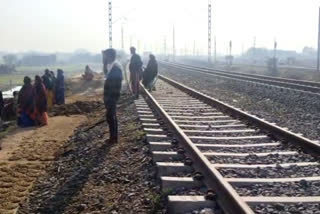 कैमूर में ट्रेन से कटकर महिला की मौत