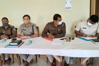 Jharkhand and West Bengal Police Meeting in Dumka
