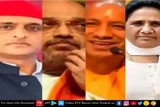 lucknow latest news  etv bharat up news  UP Assembly Election 2022  Uttar Pradesh Assembly Election 2022  UP Election 2022 Prediction  UP Election Results 2022  UP Election 2022 Opinion Poll  UP 2022 Election Campaign highlights  UP Election 2022 live  UP Election 2022 Prediction  UP Election Results 2022  UP Election 2022 Opinion Poll  राजनेताओं का आज का कार्यक्रम  जानें कौन कहां करेगा प्रचार  Today program of politicians in uttar pradesh  केंद्रीय गृहमंत्री अमित शाह  औरैया के अछल्दा में चुनावी जनसभा  औरैया के दिबियापुर व बिधूना विधानसभा  बिधूना विधानसभा  मुख्यमंत्री योगी आदित्यनाथ  समाजवादी पार्टी के गढ़ कन्नौज  सपा अध्यक्ष अखिलेश यादव  बसपा सुप्रीमो मायावती  महासचिव सतीश चंद्र मिश्रा  उपमुख्यमंत्री केशव प्रसाद मौर्य  शिवपाल सिंह यादव