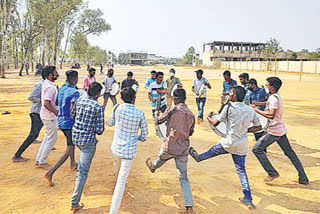 Thara degree college, drums training