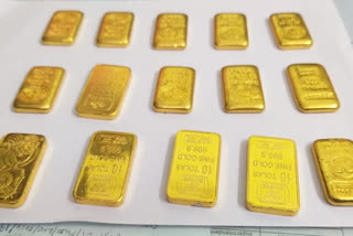 Gold biscuits recovered at Nadia, one arrested