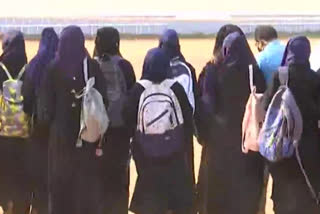 Hijab Row: Refused entry into school with Hijabs, students in Karnataka boycott exam