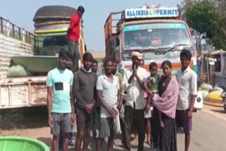 Fishermen alleges that forest officers are attacking on them in guntur