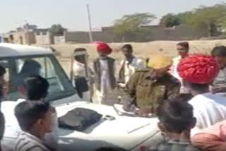 dead body of a newborn found in Barmer