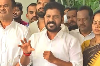 Revanth Reddy on CM KCR, congress party chief