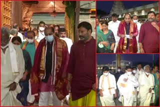 Jairam Thakur visits Thirumala