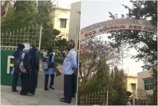 Tight police security to Saint Philomena College at Mysore