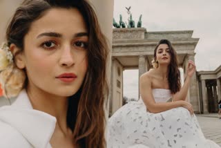 Alia Bhatt at Berlinale 2022  Alia Bhatt at Berlin film festival  Alia Bhatt attends Gangubai Kathiawadi Berlin premiere  Alia Bhatt in white gown