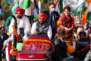 punjab election priyanka , cm channi