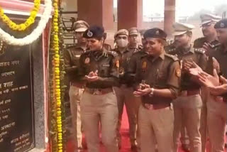 New building of Pandav Nagar police station built near Chand Cinema