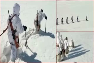 15 हजार फीट ऊंचाई से ITBP की पेट्रोलिंग का VIDEO