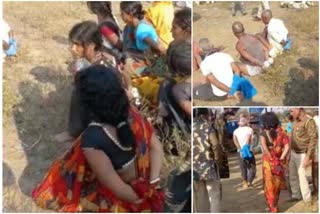 Police beaten up women with tied hands in gaya