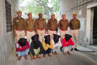 Bhilwara police arrested robbers