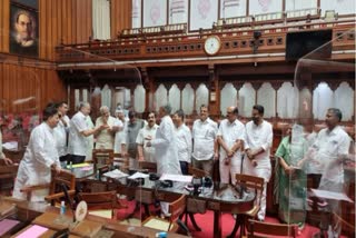 Congress MLAs will spend the night in the assembly itself