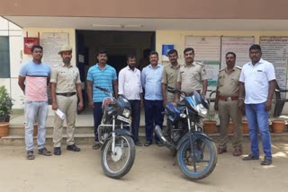 bike thieves arrested in chamarajanagara
