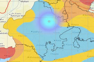 Earthquake tremors in Rajasthan