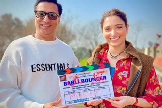Babli Bouncer shoot begins