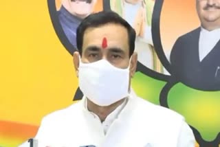 Madhya Pradesh Home Minister Narottam Mishra