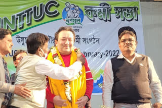 Jay Banerjee at INTTUC Programme in Uluberia