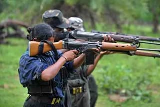 Encounter between police and Naxalites in Kanke