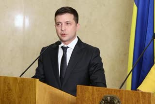 President of Ukraine Vladimir Zelensky