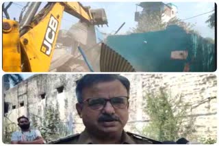 ujjain police demolished goon's house