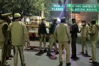 Noida Police was sent to non-district for polling police officers took over command