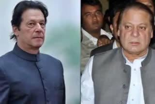 PM Imran Khan and former PM Nawaz Sharif