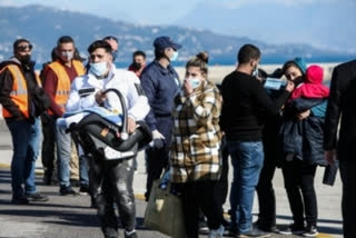 11 missing, 2 trapped after fire breaks out on ferry off Greek island