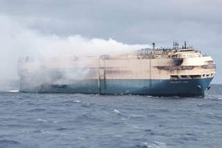 Fire in a cargo ship