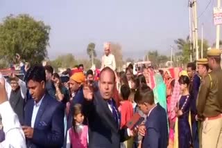 dalit bindori of IPS Groom in Viratnagar Jaipur