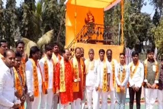 Sambhaji Aarmar Celebrate Shiva Jayanti in Solapur