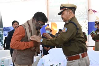 CM Hemant Soren in jharkhand jaguar foundation day Celebration