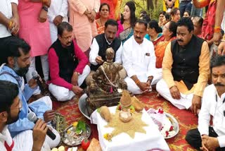 Amravati ShivSmarak Jalpujan