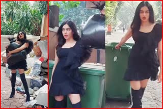 Adah Sharma dustbin Video