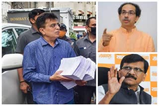 Kirit Somaiya Vs CM