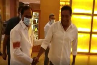 Prakash Raj Meet KCR