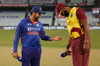 West Indies vs India toss report, West Indies win toss, Rohit Sharma, Kieron Pollard